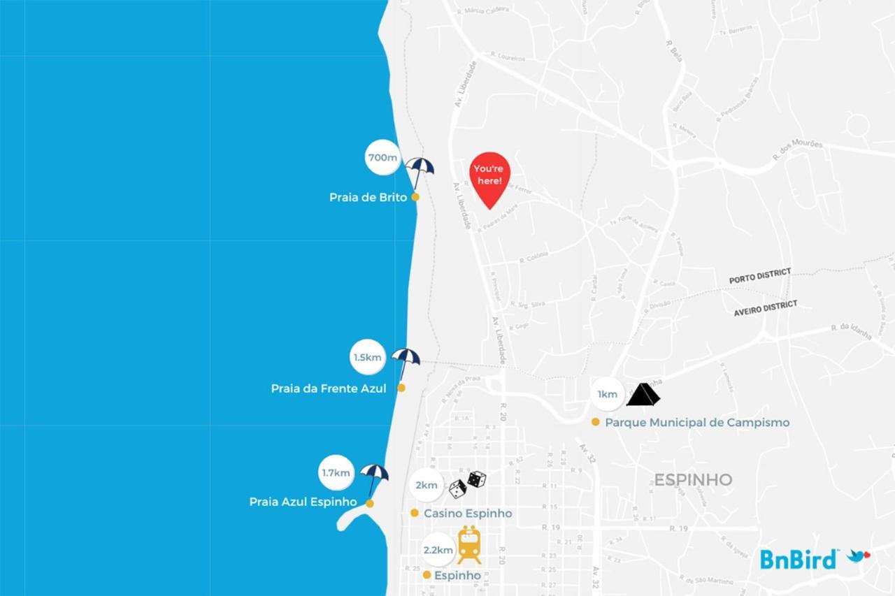 Sao Felix Seaside Oasis Apartment Sao Felix da Marinha ภายนอก รูปภาพ
